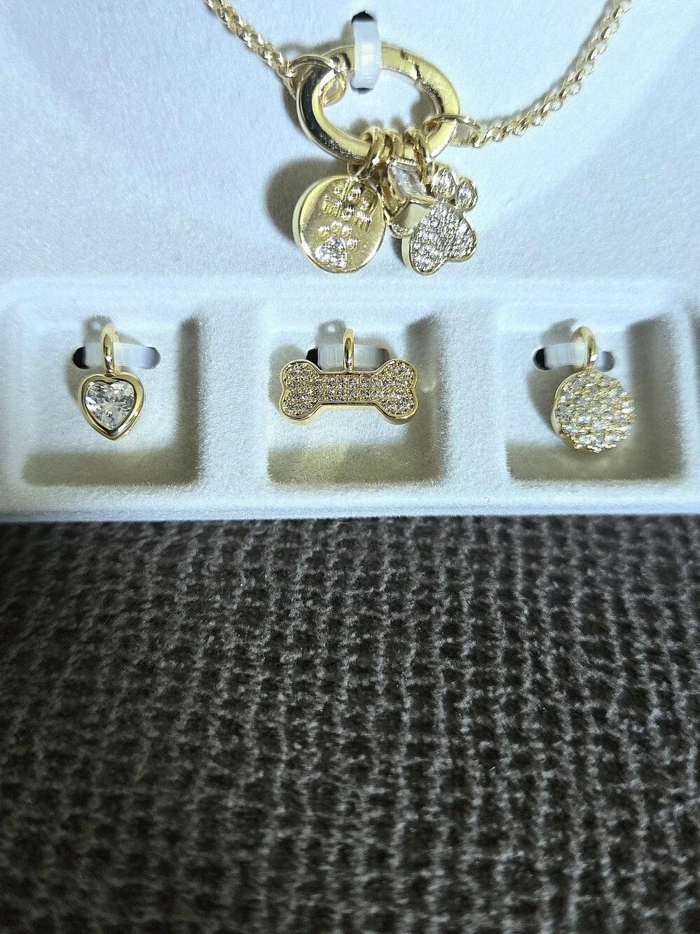 Charm Bar Interchangeable Dog🐕 Mom Charms Necklace - NIB - Picture 11 of 16